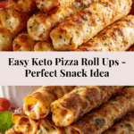 Keto Pizza Roll Ups Recipe