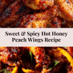 Hot Honey Peach Wings Recipe