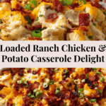 LOADED POTATO RANCH CHICKEN CASSEROLE Recipe