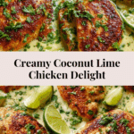 Creamy Coconut Lime Chicken Recipe