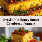 Southern-Style Honey Butter Cornbread Poppers Recipe