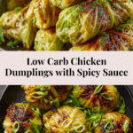 Low carb chicken dumplings Recipe