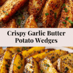 Garlic Butter Potato Wedges Recipe