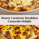 Breakfast Casserole Recipe Perfect for the Carnivore Diet Recipe
