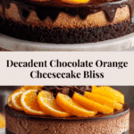 Chocolate Orange Cheesecake Dessert Recipe