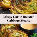 Oven Roasted Garlic Cabbage Steaks Recipe