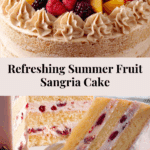 Summer Fruit Sangria Cake Recipe