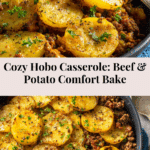 Hobo Casserole Rustic Ground Beef and Potato Bake Recipe