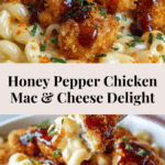 Honey Pepper Chicken Mac and Cheese Recipe