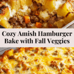 Amish Hamburger with Fall Veggies Recipe