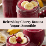 Cherry Smoothie Yogurt Banana Recipe