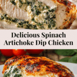 Speedy Spinach Artichoke Dip Chicken Recipe