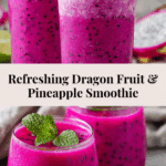 Dragon Fruit Smoothie Easy Recipe