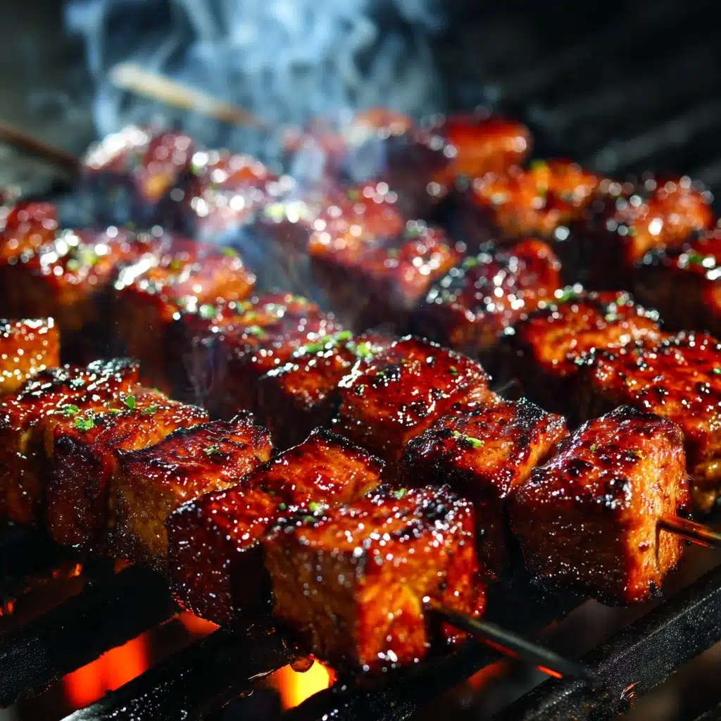 Grilled Thai Coconut Chicken Skewers Recipe - Recipe Image