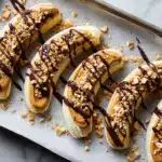 Frozen Banana Snickers Recipe