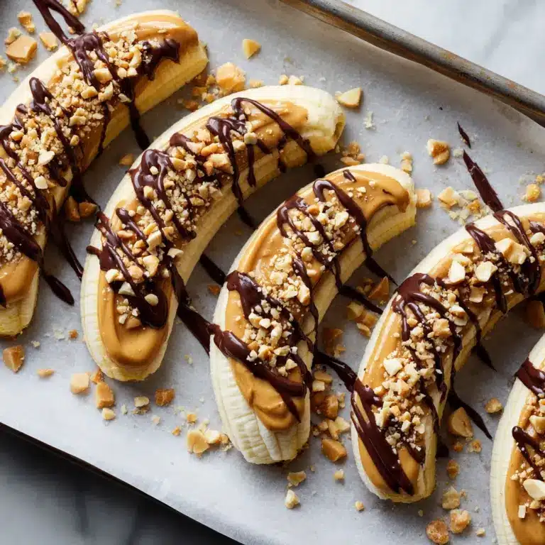 Frozen Banana Snickers Recipe