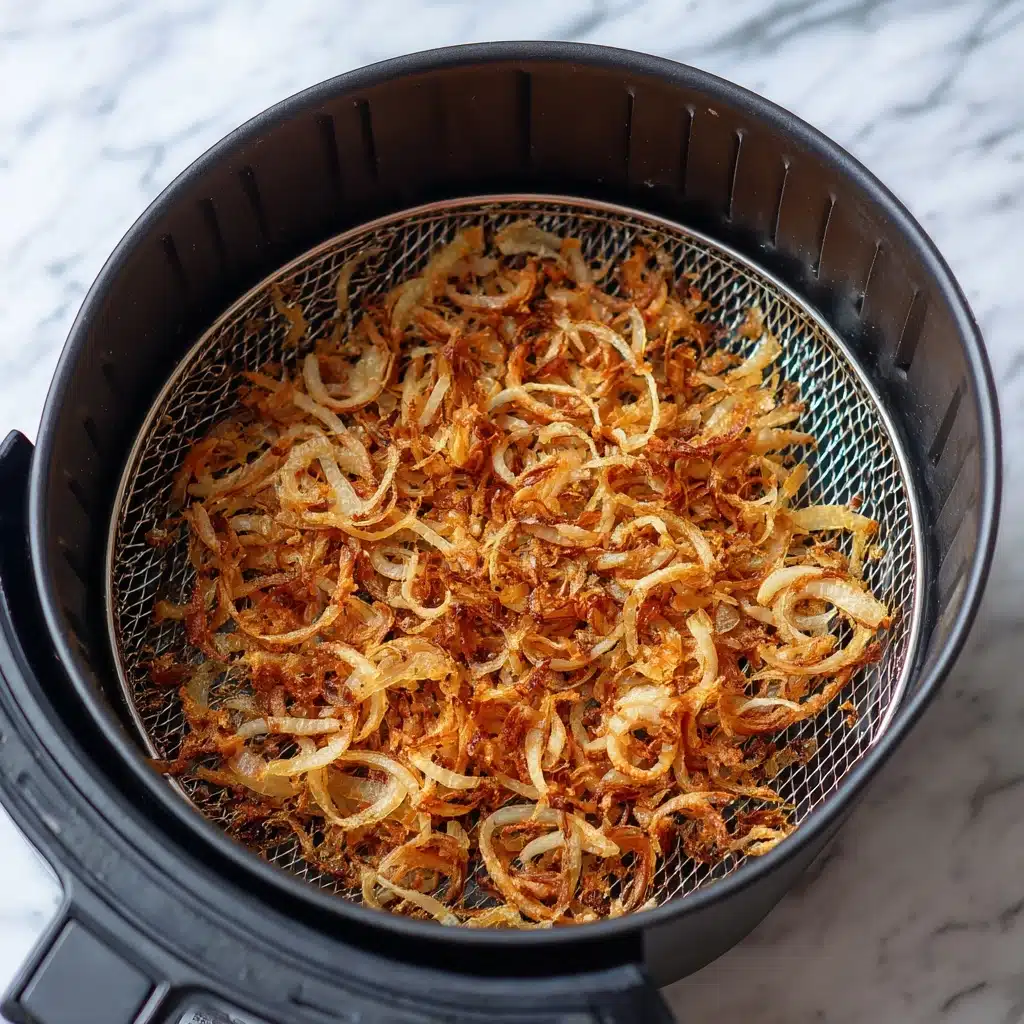 Air Fried Crispy Onion Recipe - Recipe Image