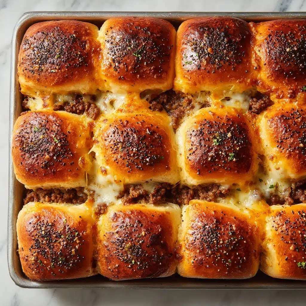 Easy French Dip Sliders Recipe - Recipe Image