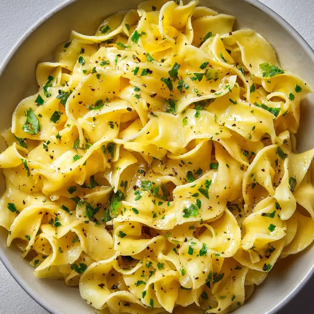 Garlic Butter Noodles Recipe - Recipe Image