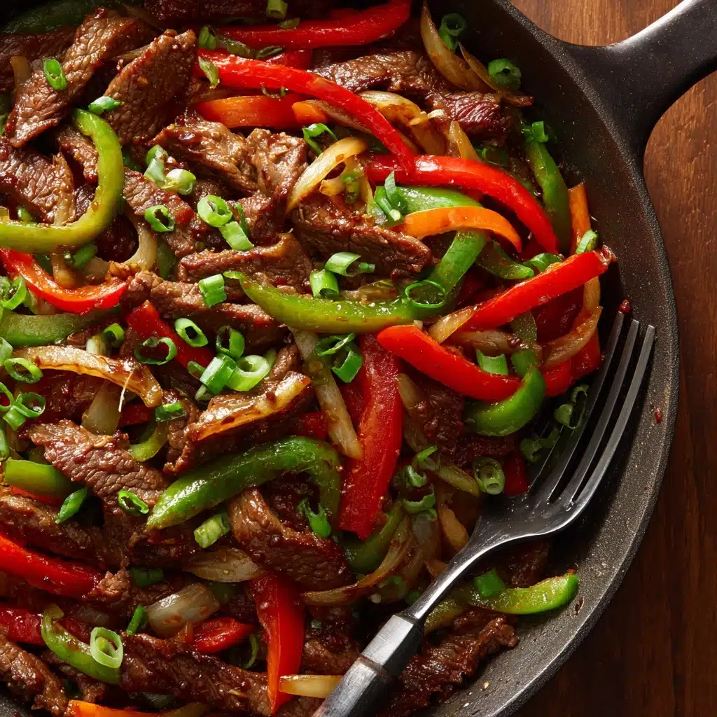 30-Minute Pepper Steak Stir Fry Recipe - Recipe Image