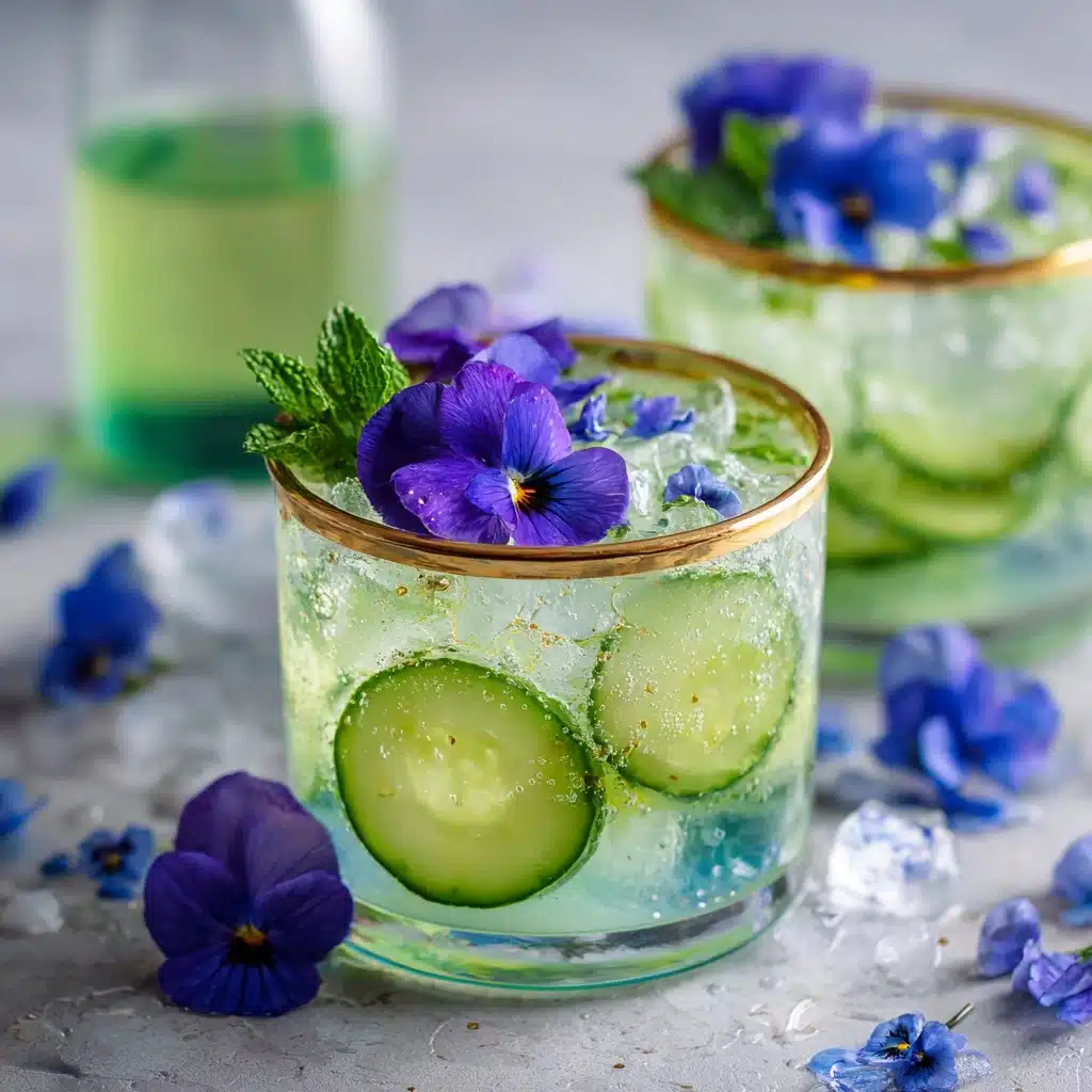 Cucumber Lime Mocktail Recipe - Recipe Image