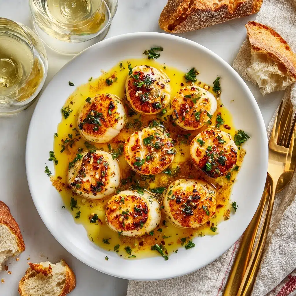 Lemon Butter Scallops Recipe