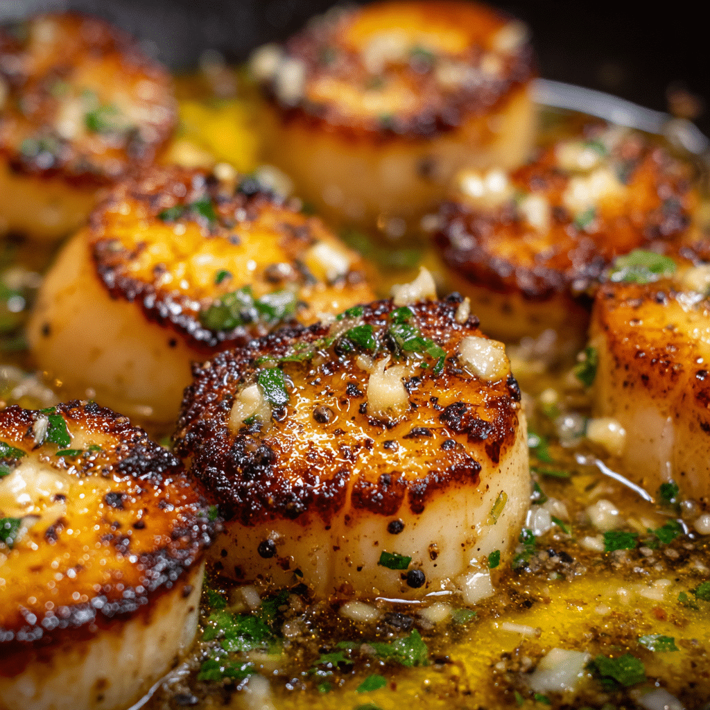 Lemon Butter Scallops Recipe - Recipe Image