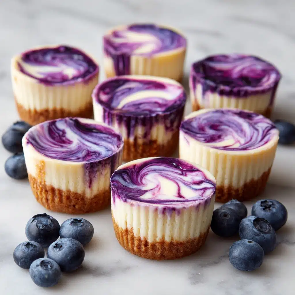 Blueberry Swirl Yogurt Bites Recipe - Recipe Image