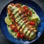 Grilled Salsa Verde Pepper Jack Chicken Recipe