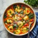 Vegetarian Tortellini Soup w/ Kale Recipe
