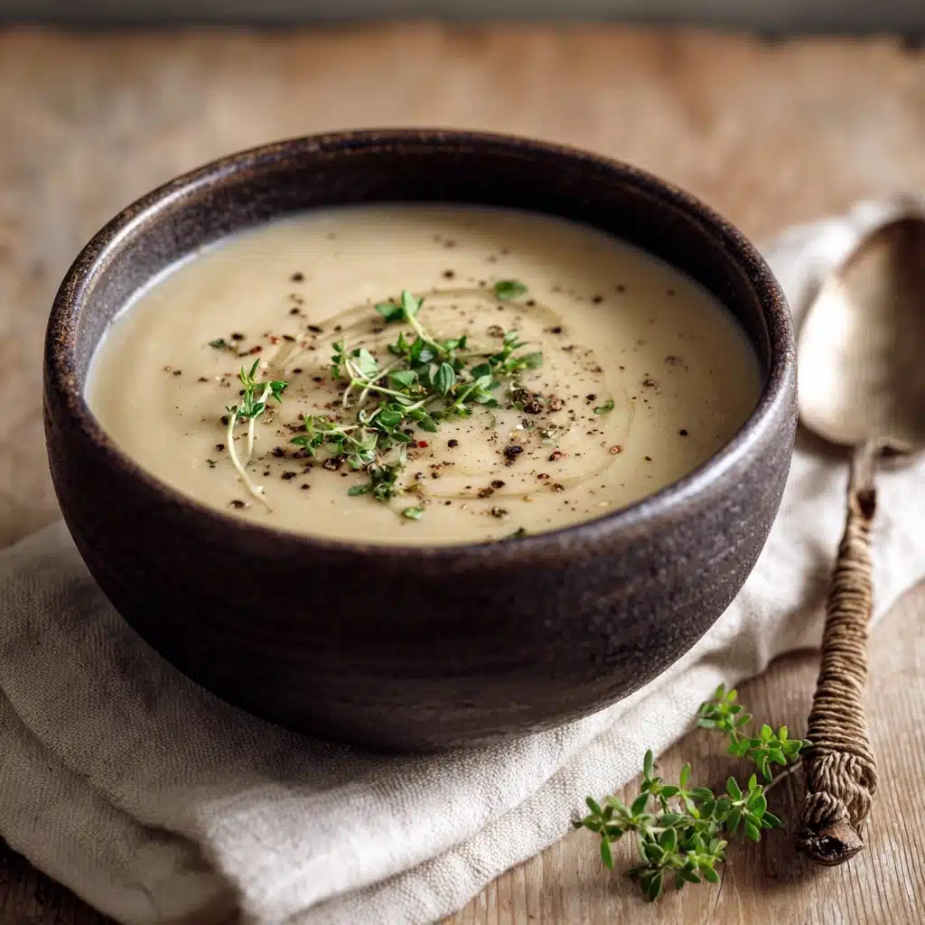 Caramelized Onion Roasted Garlic Bisque Recipe - Recipe Image