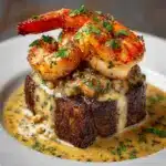 Steak w/Shrimp & Lobster Sauce Recipe