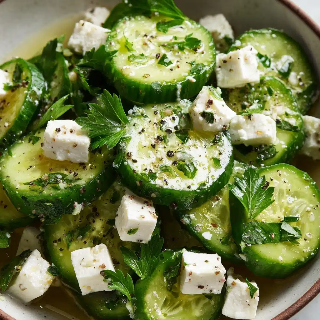 Cucumber Feta Salad Recipe - Recipe Image