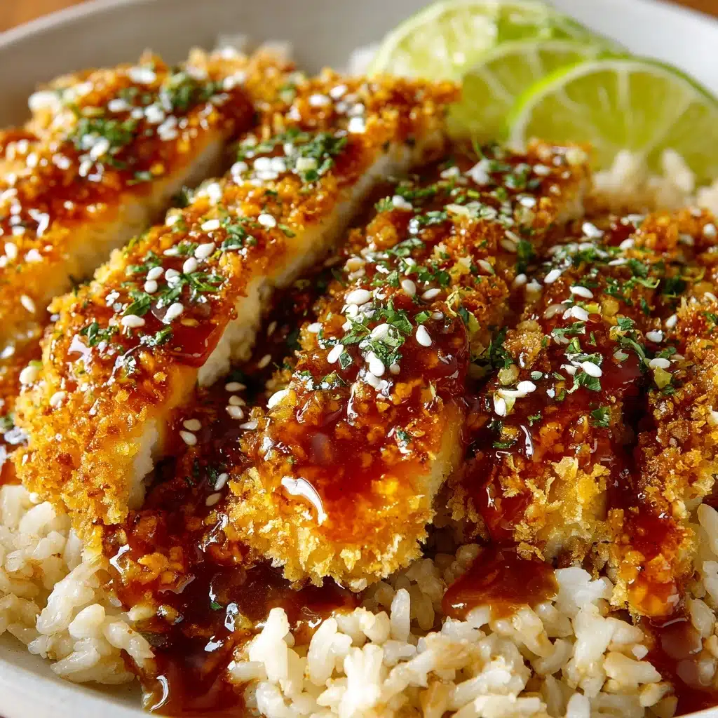 Baked Crunchy Hot Honey Chicken Recipe - Recipe Image