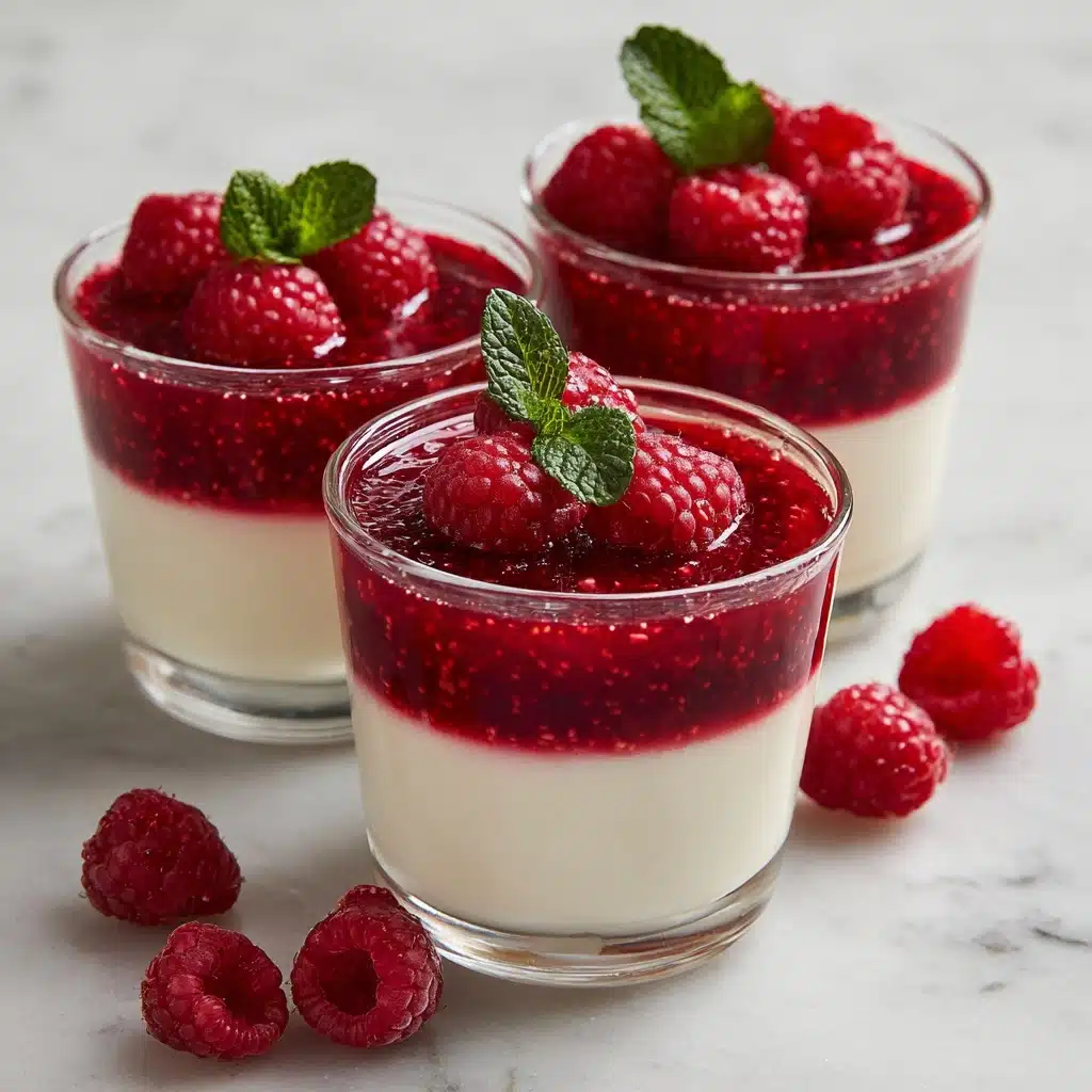 Layered Berries & Cream Panna Cotta Recipe - Recipe Image