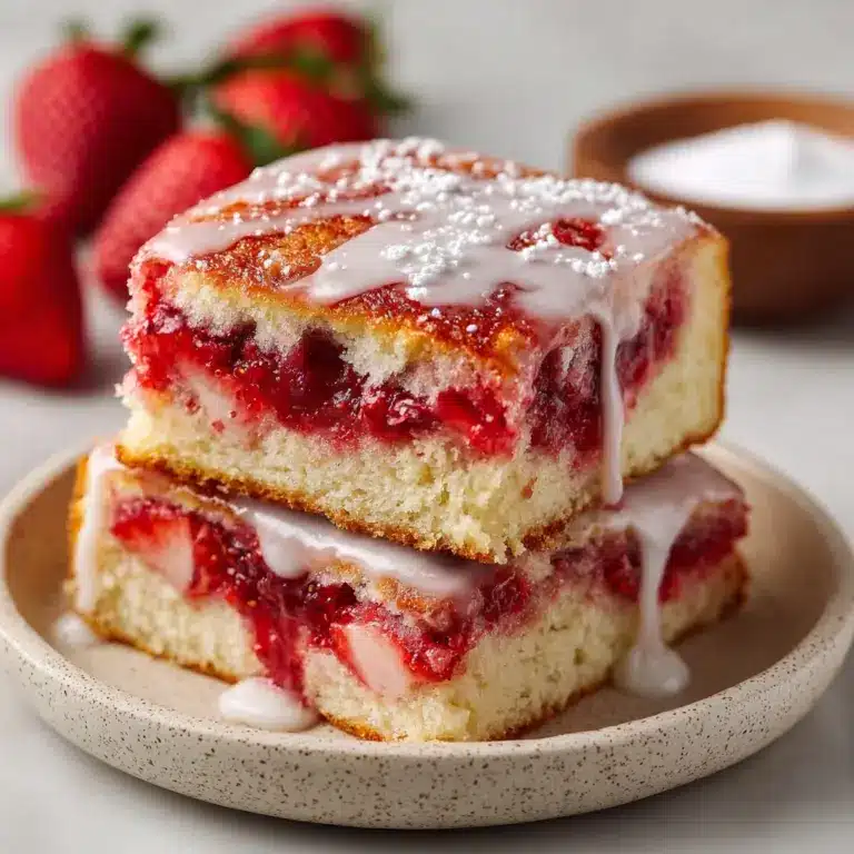 Sweet Focaccia with Raspberry Jam Recipe