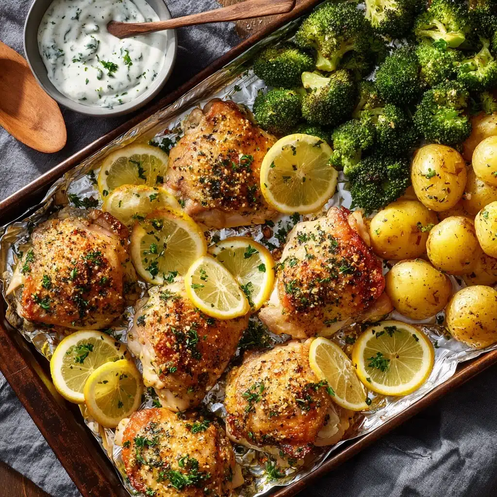 Garlic Lemon Chicken Recipe - Recipe Image