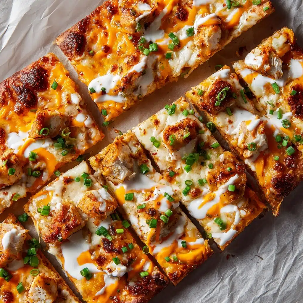 Buffalo Chicken Flatbread Recipe