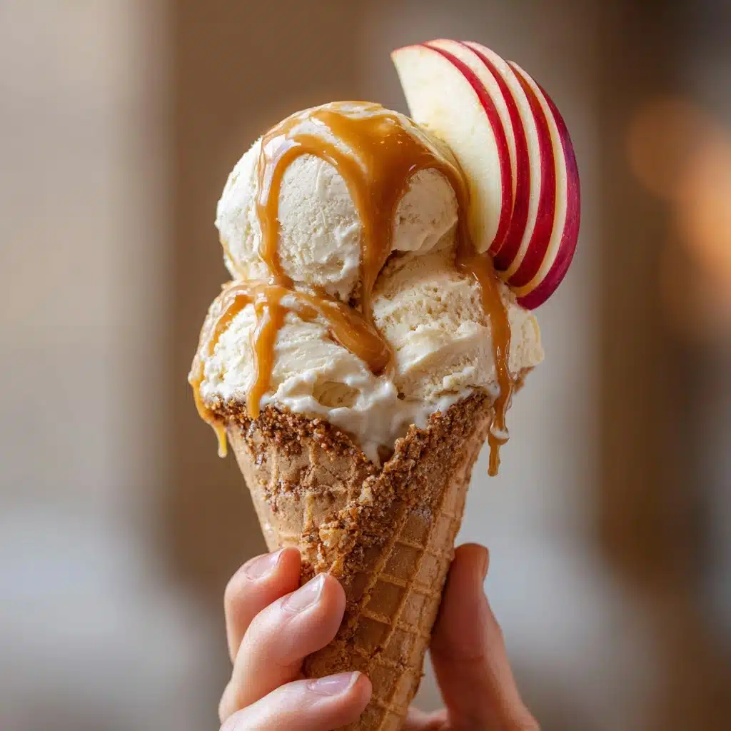 Bourbon Caramel Peach Ice Cream Recipe