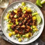 30 Minute Pineapple Chicken with Coconut Rice Recipe