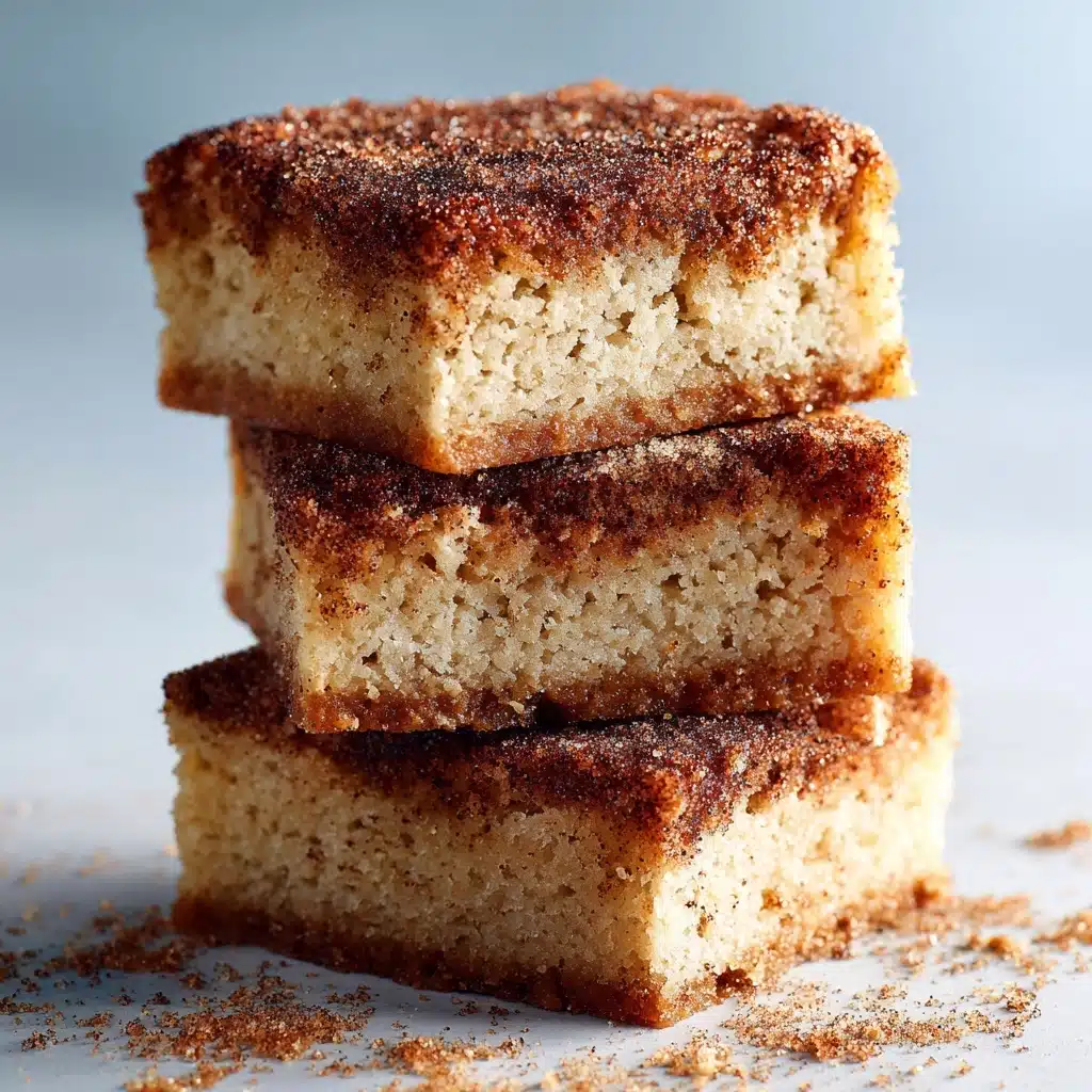 Homemade Churro Bars Recipe