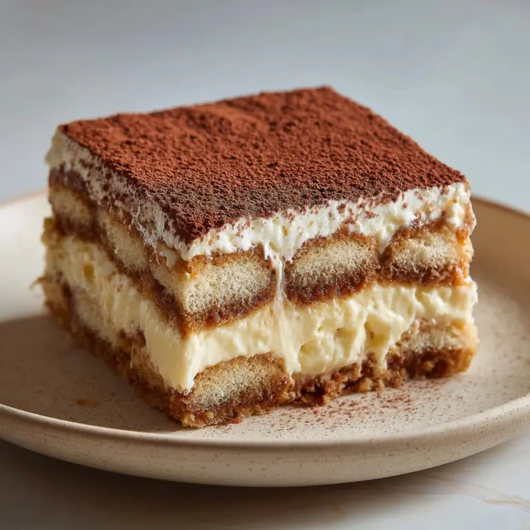 My Favorite Classic Italian Tiramisu Recipe