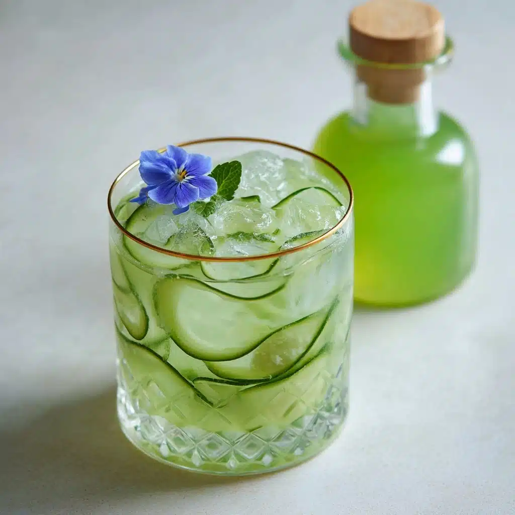 Cucumber Lime Mocktail Recipe - Recipe Image