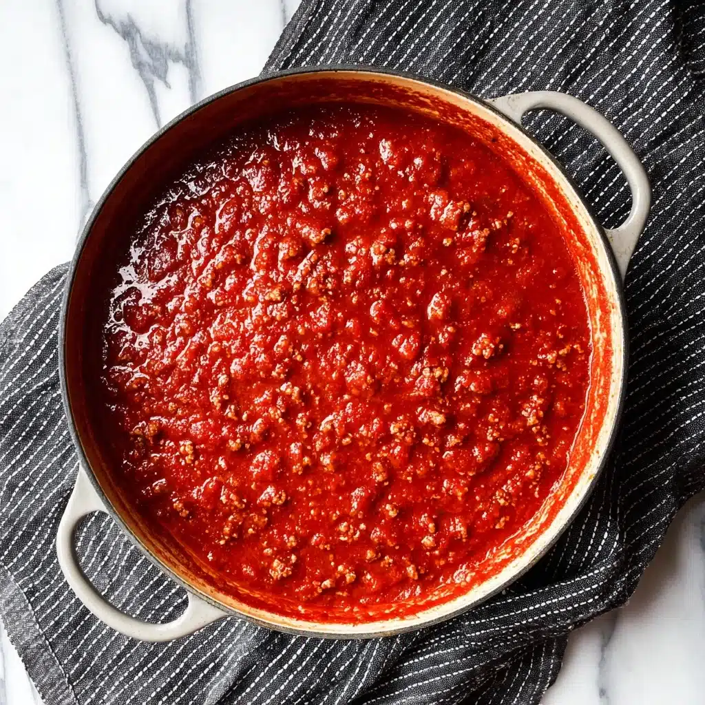 The Most Delicious Italian Meat Sauce Recipe