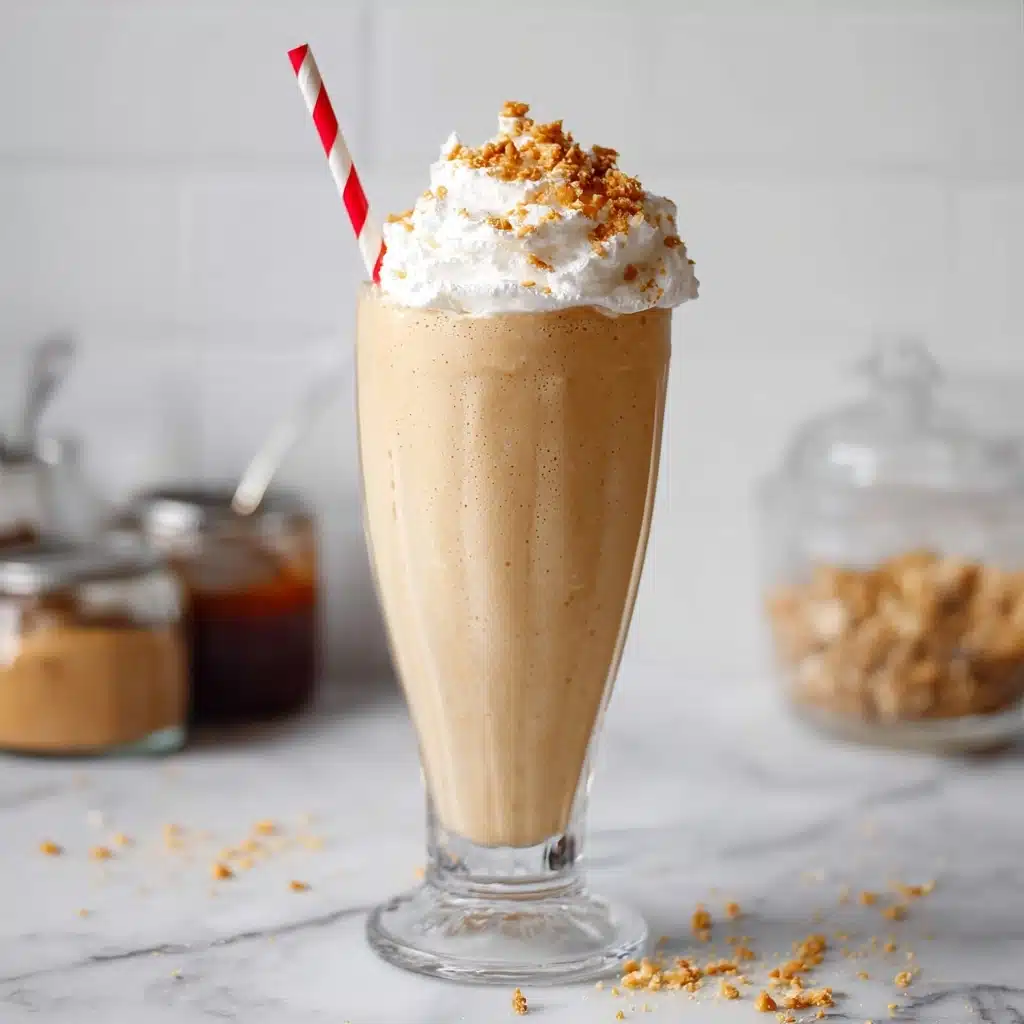 Peanut Butter Milkshake Recipe - Recipe Image