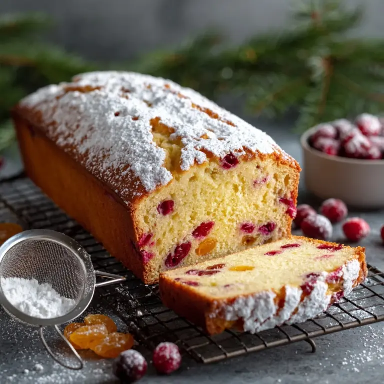 Cranberry Apricot Loaf (A Keks Recipe) Recipe