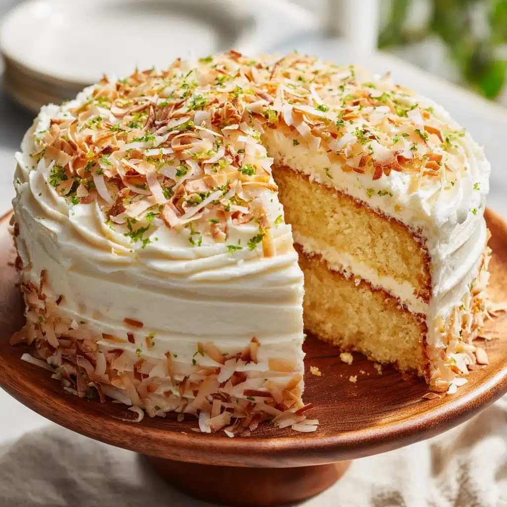 Coconut Key Lime Pie Cake Recipe