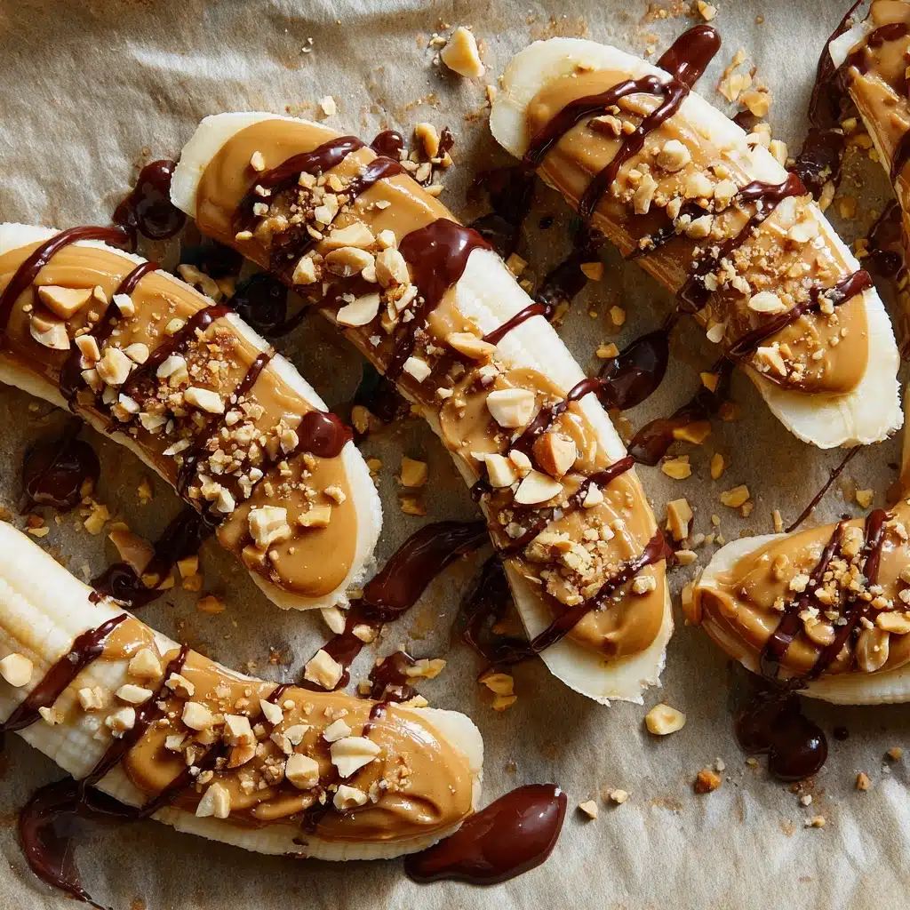 Frozen Banana Snickers Recipe - Recipe Image