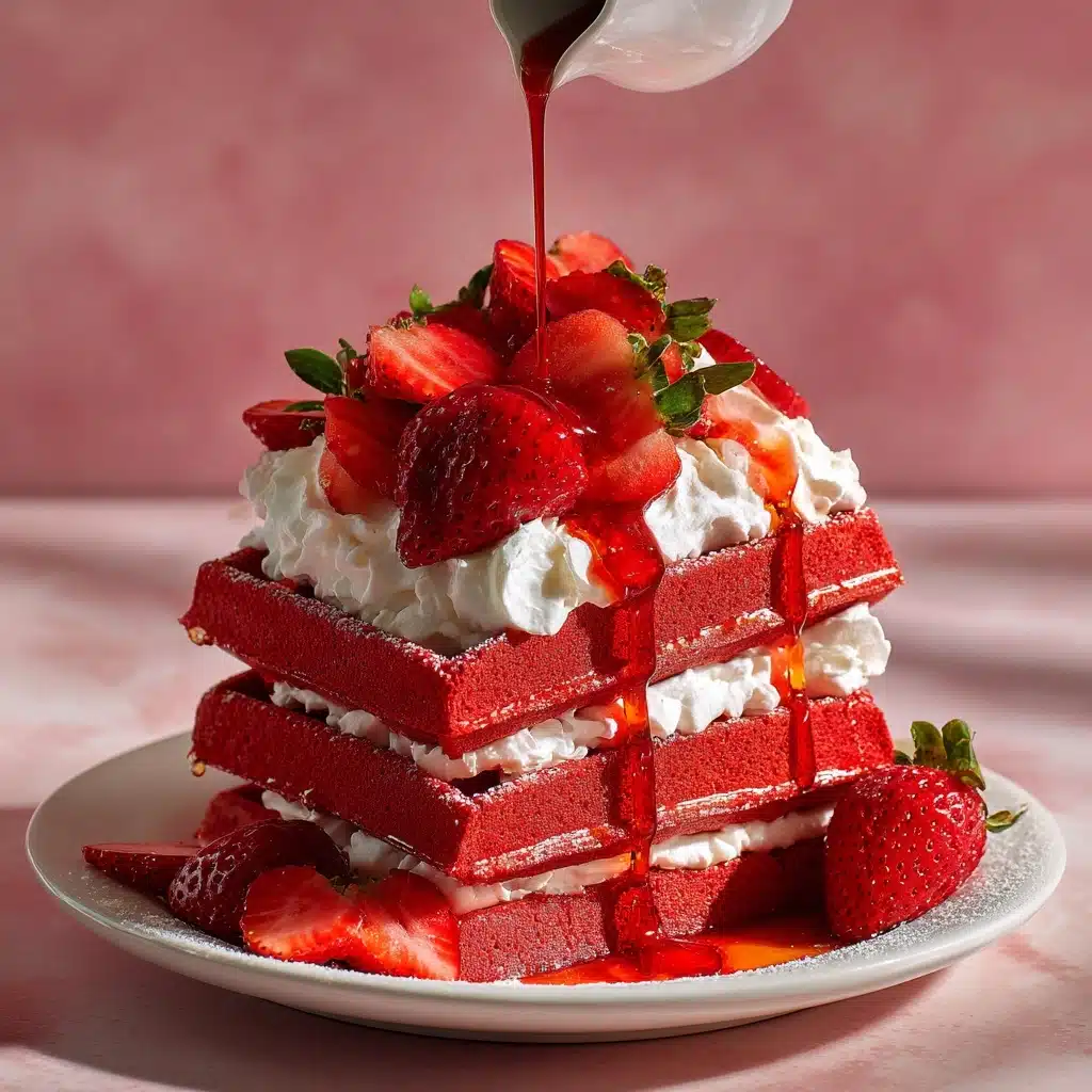 Strawberry Waffles Recipe