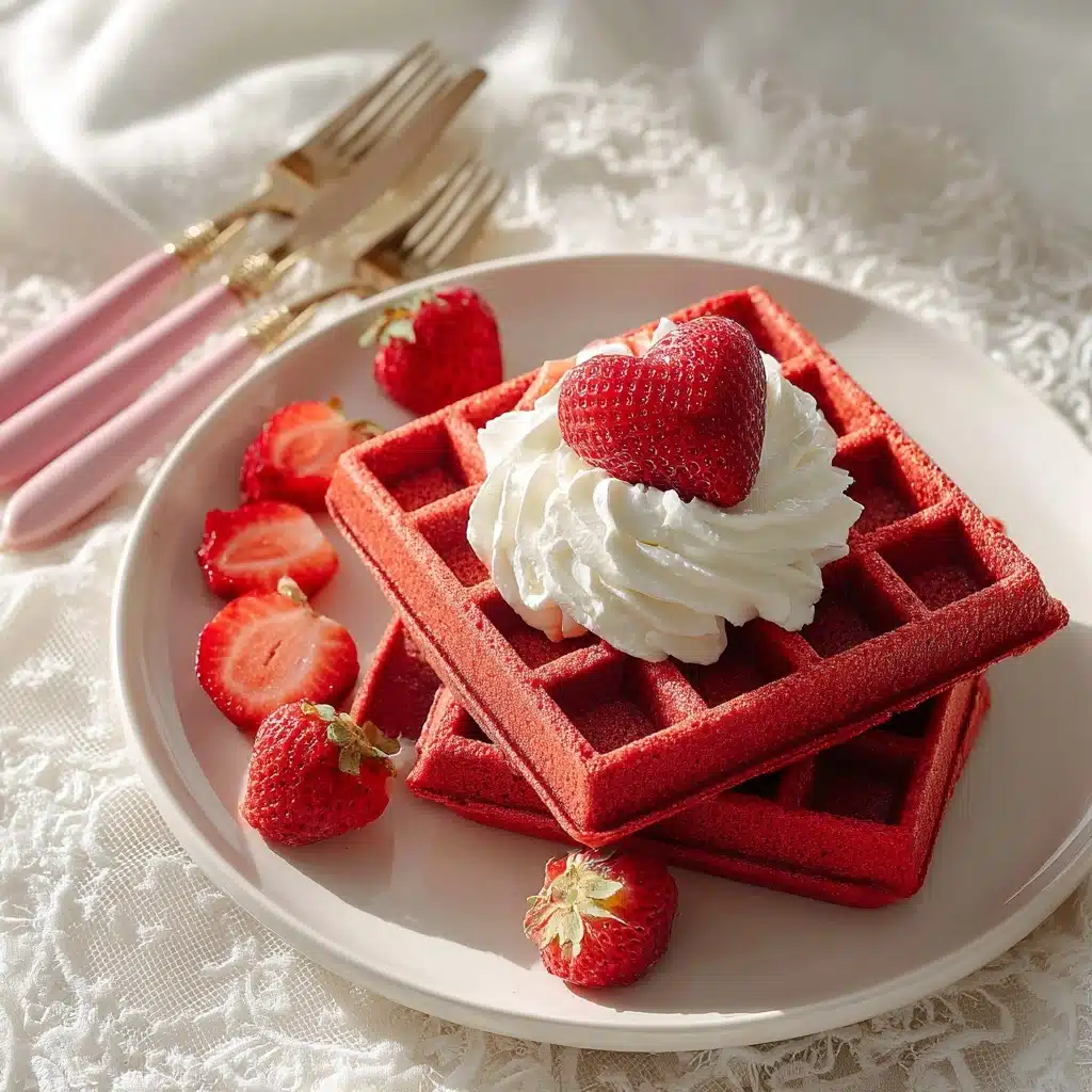 Strawberry Waffles Recipe - Recipe Image